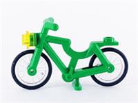 Green Lego Bicycle/ Bike - Minifigure scale - Brand New Lego Pieces