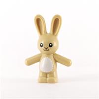 Lego Bunny Teddy with White Stomach