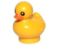 Adorable Little Yellow Lego Toy Ducky - Minifigure Scale - Brand New