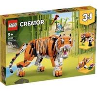 LEGO Creator Majestic Tiger | 31129 | 3-in-1 Animal Set | RETIRED