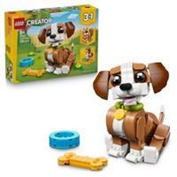 LEGO Creator 3 in 1 Cute Animals: Playful Puppy Dog Construction Toy Set 31382