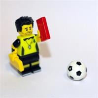 Lego Football Referee /Linesman with Football