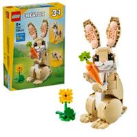 LEGO Creator Cute Bunny 3in1 Toy Animal Brick Playset Ideal Easter Gift 31162