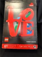 LEGO Art 31214 LOVE Sculpture Robert Indiana 18+
