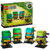 LEGO 40878 BrickHeadz Teenage Mutant Ninja Turtles Figures NEW & SEALED FREE UK