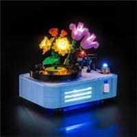BRICKBLING LED LIGHT KIT FOR LEGO 31172 RECORD PLAYER WITH FLOWERS