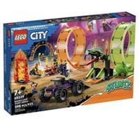 LEGO City Stuntz Double Loop Stunt Arena | 60338 | Stunt Bike Set | RETIRED