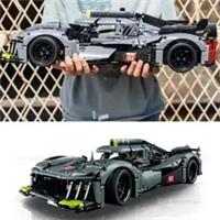 MOC 42156 PEUGEOT 9X8 24H Le Mans Hybrid Hypercar Building Blocks Technic 1775pc