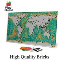*NEW* MOC 31203 World Map Wall Art Building Blocks 11695pcs Free Delivery