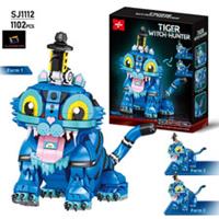 2026 Monster Hunting Building Blocks Set Creative Model Toy Kids Boys Gift