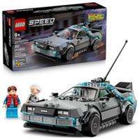 LEGO Speed Champions Time Machine from Back to The Future Building Toy for Kids
