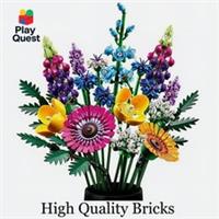*NEW* MOC 10313 Wildflower Bouquet Building Blocks Flower Set Gift Free Delivery