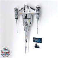 Adjustable Wall Mount for LEGO Star Wars (75442) Mandalorian's N-1 Starfighter