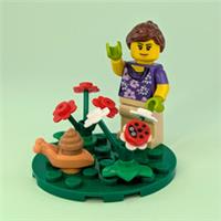 LEGO The Happy Gardeners Patch - Brand New - MOC