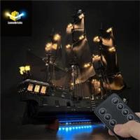 LED Light Kit for LEGO 10365 Captain Jack Sparrow's Pirate Ship Set (Remote)