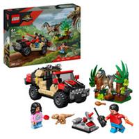 LEGO 76972 Jurassic World Raptor Off Road Escape Set 285 Pcs - New & Sealed Toy