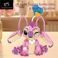 Stitch Angel CP Building Blocks Toy Large Pieces Moving Ears Kids Gift