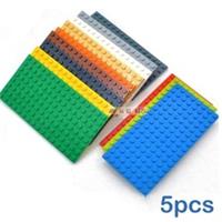 LEGO Baseplates - 5pcs Thin Bricks Set - 12 Colors for Creative Play