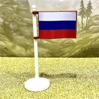 Russia National Flag LEGO* COMPATIBLE by BRICK FLAGS. Made UK