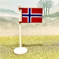 Norway National Flag LEGO* COMPATIBLE by BRICK FLAGS. Made UK