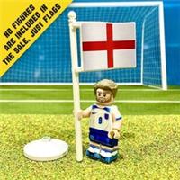 England National Flag "St George" LEGO* COMPATIBLE by BRICK FLAGS. Made UK