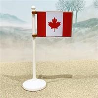 Canada National Flag LEGO* COMPATIBLE by BRICK FLAGS. Made UK