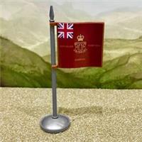 British 1st Regiment Flag (Napoleonic Wars) LEGO* COMPATIBLE by BRICK FLAGS UK