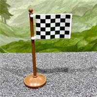 Chequered / Checkered Motor Racing Flag LEGO* COMPATIBLE by BRICK FLAGS UK