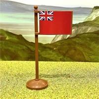 British Red Ensign (Red Duster) Flag LEGO* COMPATIBLE by BRICK FLAGS. Made UK