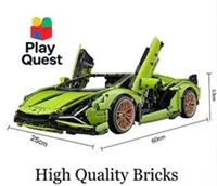 Lamborghini Sian FKP 37 (42115) 3696PCS Technic Building Blocks Assembly Bricks