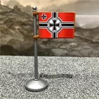 German (Safe) Flag LEGO* COMPATIBLE by BRICK FLAGS. Made UK