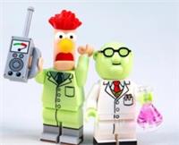 Lego Dr Bunsen & Beaker Minifigures