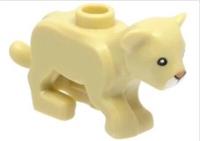 Yellow Lego Lion Cub Minifigure