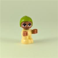 LEGO Baby Minifigure in Yellow and Green - Lego Friends Micro Doll Amalia