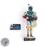 Wall Mount and Minifigure Holder for LEGO Star Wars (75455) Boba Fett