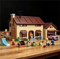 The Simpsons House Custom Moc Building Set