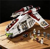 Star Wars Custom Lego Republic Gunship Moc Building Set