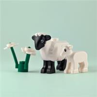 LEGO Sheep and Lamb Minifigures - Brand New