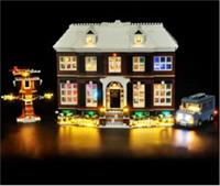 LED Light Kit for Lego 21330 Home Alone House Lighting, Nameplate and Music