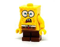 Lego Shocked SpongeBob Squarepants Minifigure