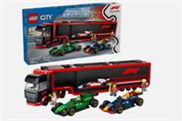 Lego City F1 Truck with RB20 & AMR24 F1 Cars 60445 -BRAND NEW & BOXED