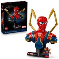 LEGO Marvel Iron Spider-Man Bust Collectible - Building Kit for Adults, Ages 18+