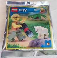 LEGO - City Jessica Sharpe with Baby Lion- Foil Pack - 952112 - New & Sealed