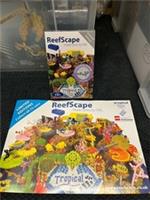 ReefScape Lego 3x Hambug Damsel Rare Bright Bricks 207 Pieces 2014