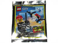LEGO City - 952002 Fireman with Drone - Foil Pack - New & Sealed 2021