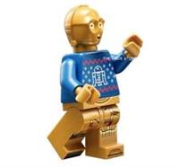 LEGO STAR WARS FESTIVE C-3PO / HOLIDAY SWEATER - BESTPRICE - 75340 - 2022 - NEW