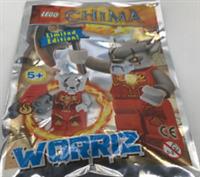LEGO - Legends of Chima - Worriz Foil Pack - Set LOC391412 - New & Sealed loc100