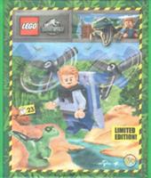 LEGO Jurassic World Owen with Jet Pack and Raptor Set 122328 - New & Sealed 2023