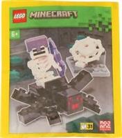 LEGO Minecraft - Spider and Skeleton - Mini Set 662307 - New & Sealed 2023