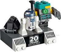 MINI BOOST DROID COMMANDER DISPLAY - RARE 20th ANNIVERSARY EDTION - 75522 - NEW